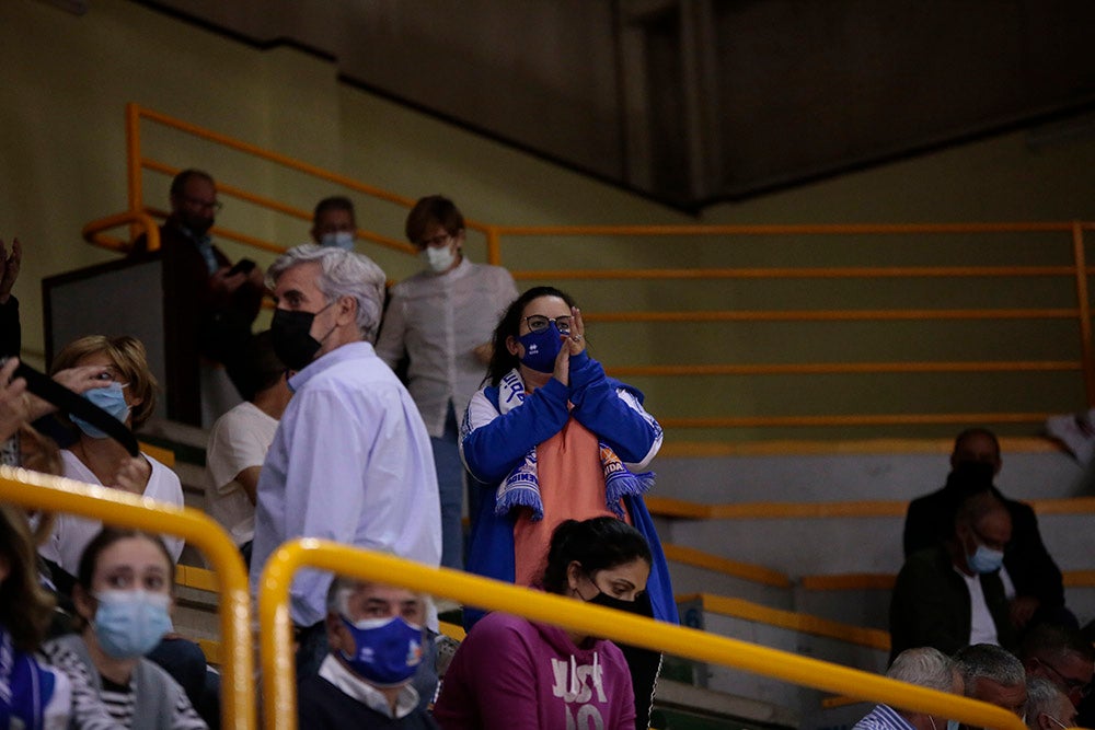 Segunda noche europea en Würzburg, segunda victoria de la que disfrutó la afición azulona, especialmente tras el descanso