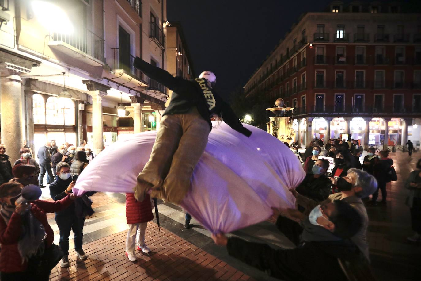 Fotos: Manifestación por la abolición de la prostitución en Valladolid