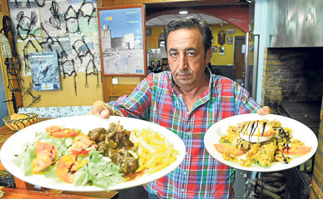 Platos que pueden degustarse en la Posada El Cazador que no dejan indiferente a nadie. 