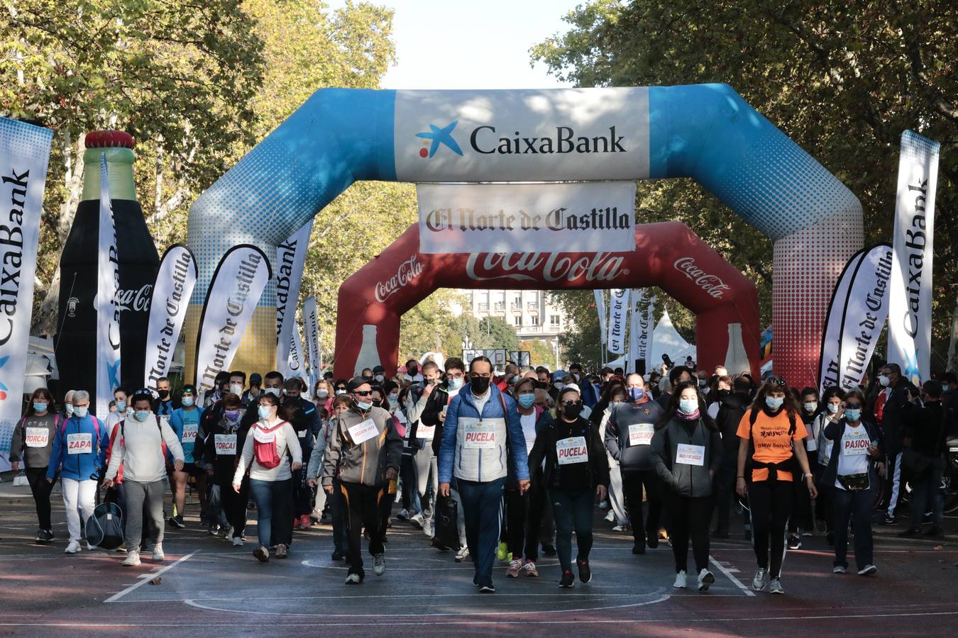 Fotos: VIII Día de la Familia en Marcha CaixaBank en Valladolid (1/2)