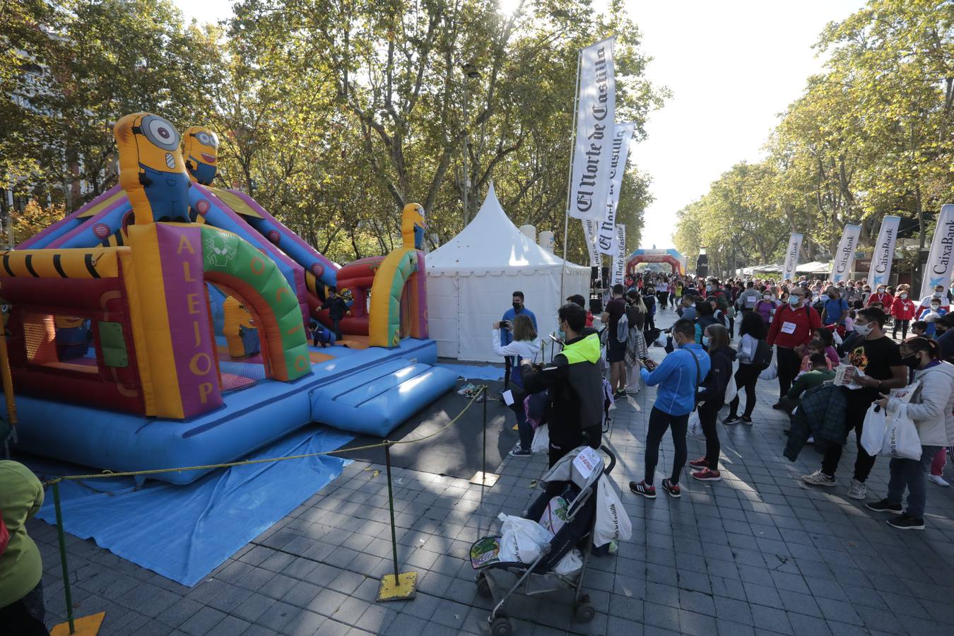 Fotos: VIII Día de la Familia en Marcha CaixaBank en Valladolid (2/2)