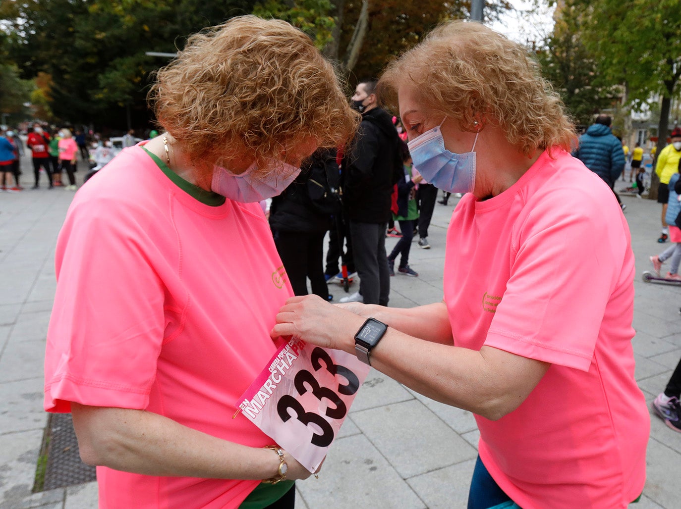 IX Marcha contra el cáncer en Palencia.