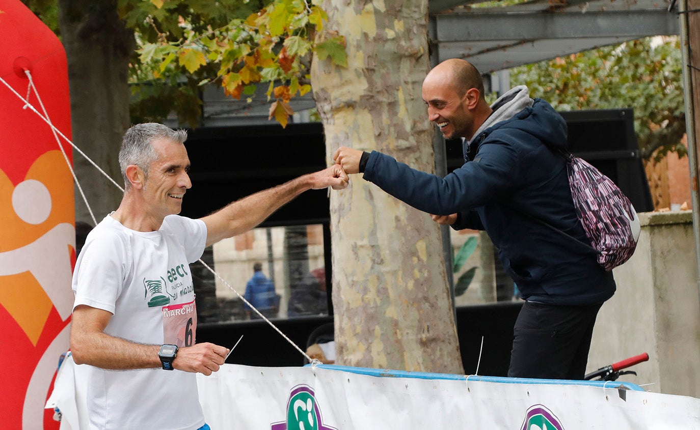 IX Marcha contra el cáncer en Palencia.