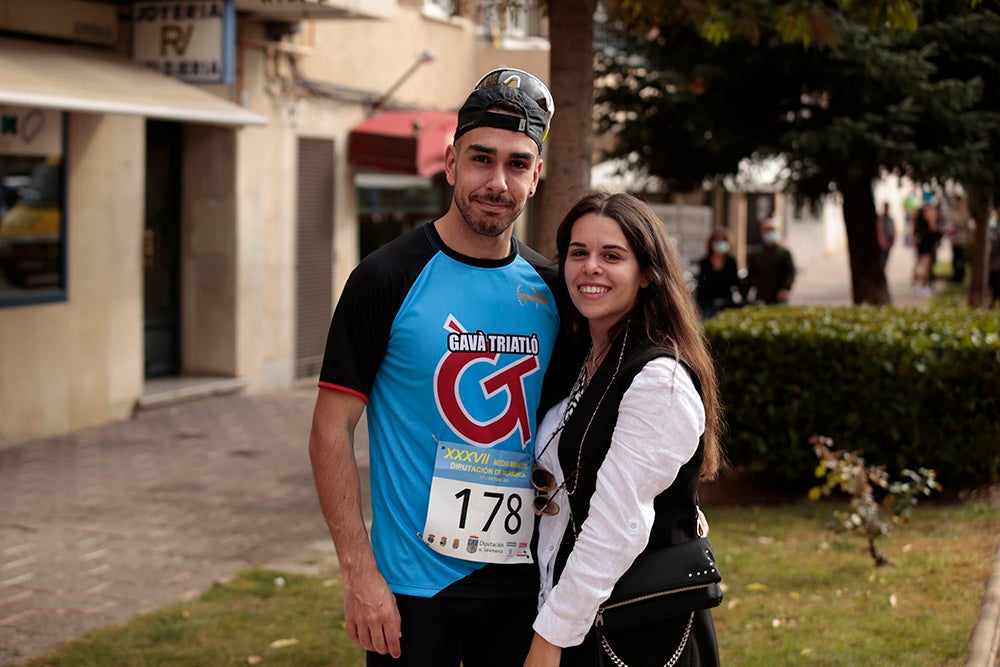 Santa Marta volvió a acoger la salida y llegada de la Media Maratón de la Diputación de Salamanca tras no realizarse el año pasado