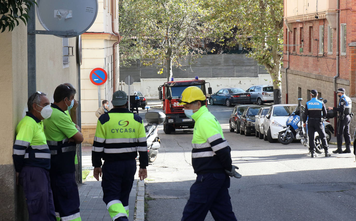 Fuga de gas en la calle Agapito Marazuela. 