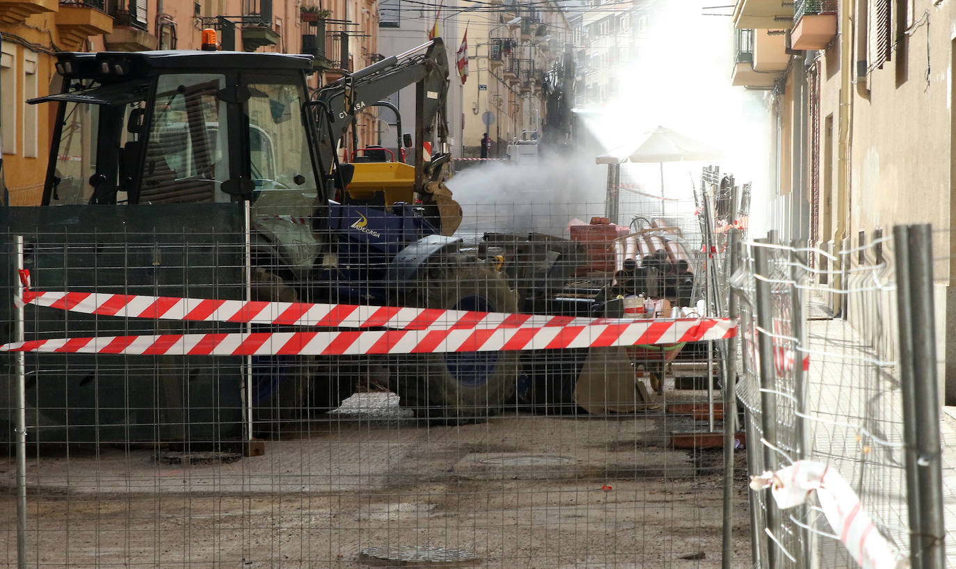 Fuga de gas en la calle Agapito Marazuela. 