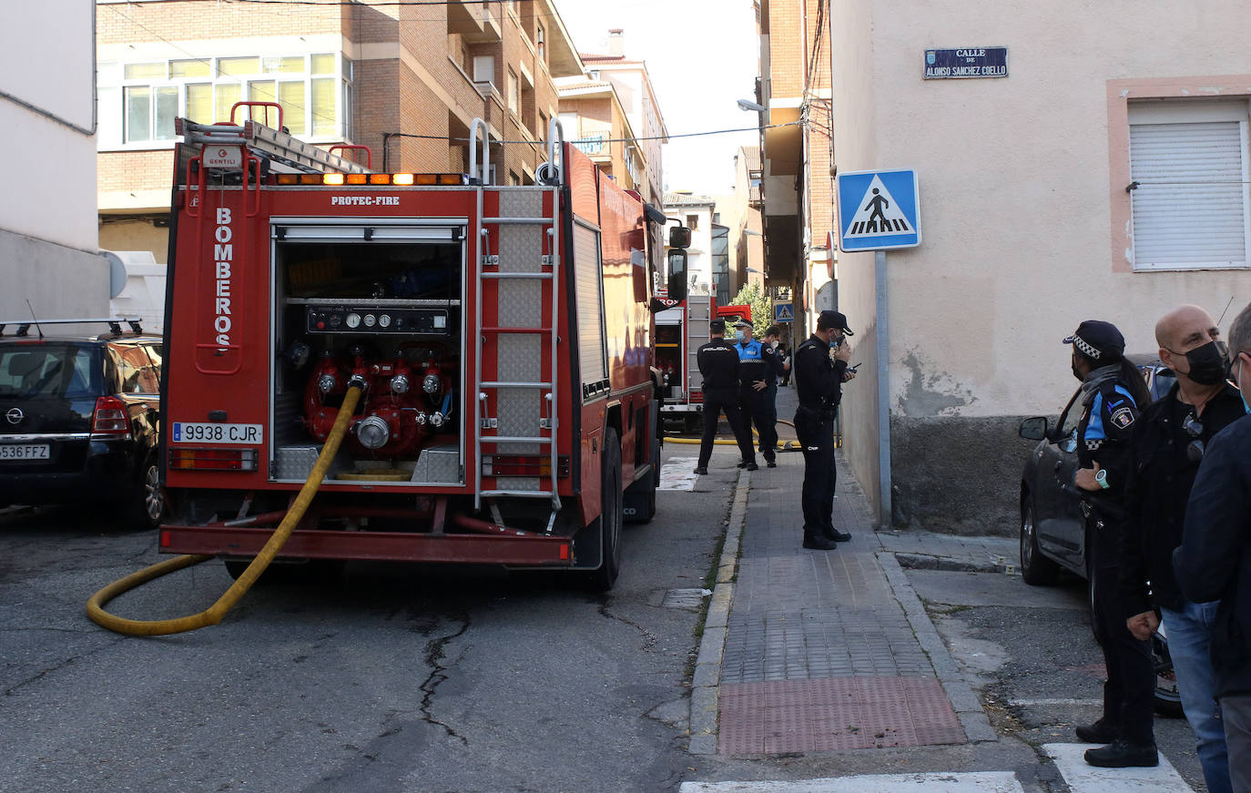 Fuga de gas en la calle Agapito Marazuela. 