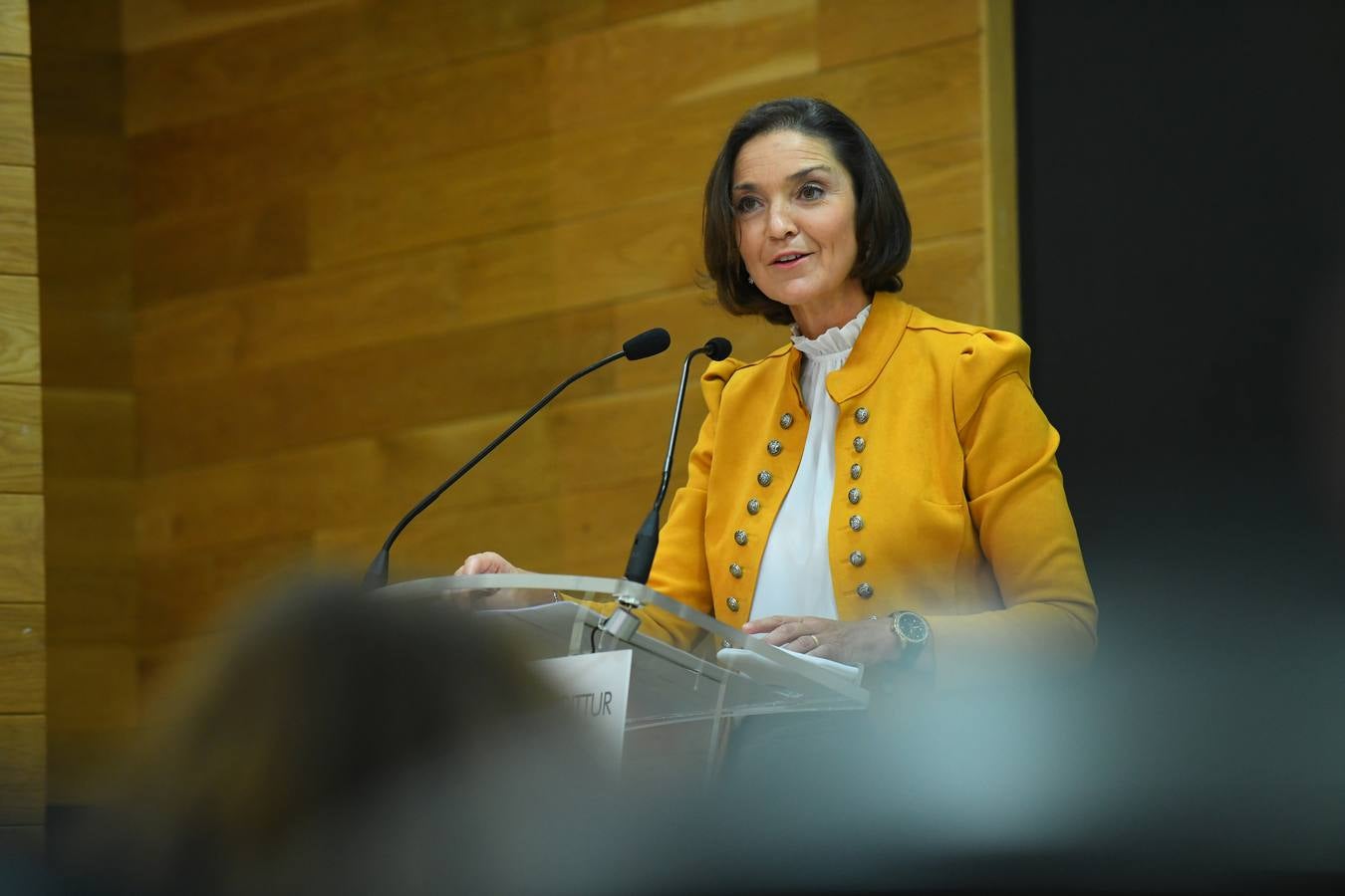 Fotos: La ministra Reyes Maroto clausura en Valladolid la jornada &#039;Destinos turísticos inteligentes&#039;