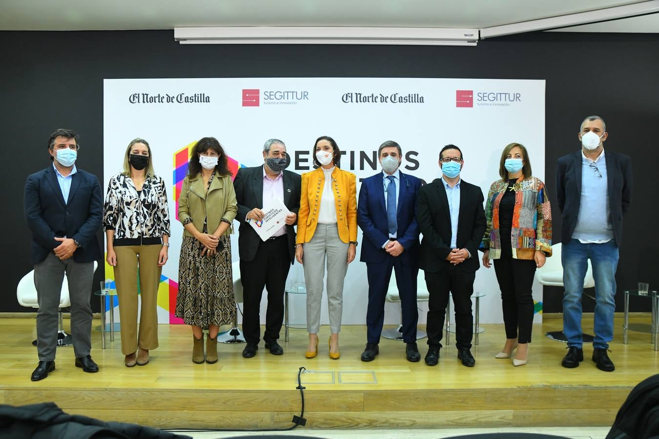 Fotos: La ministra Reyes Maroto clausura en Valladolid la jornada &#039;Destinos turísticos inteligentes&#039;