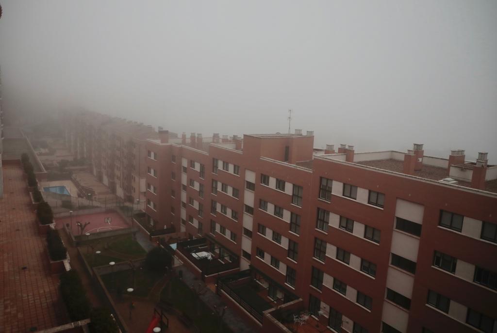 Fotos: riPrimer día de niebla en V