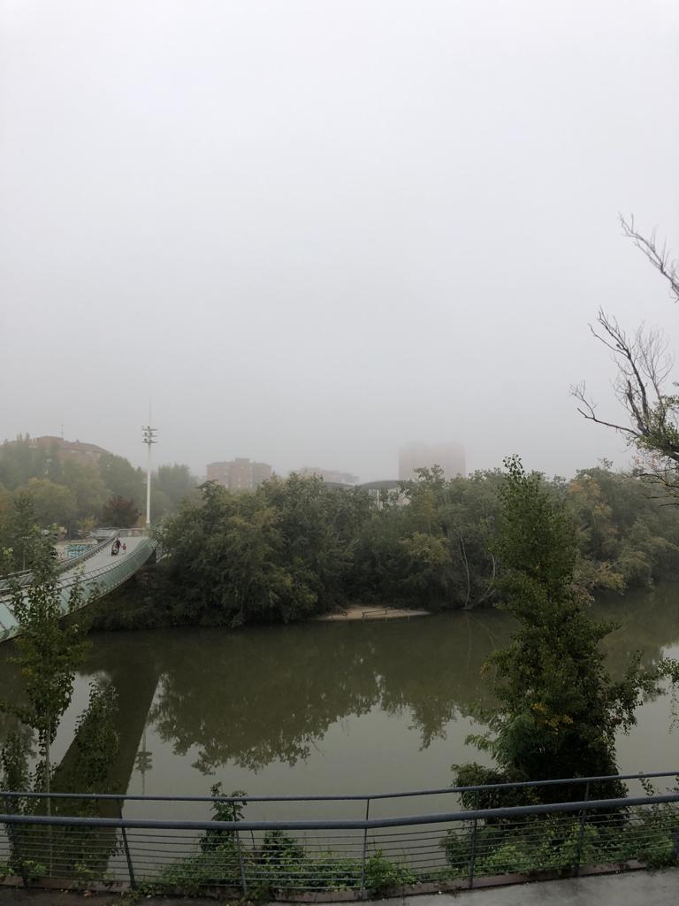 Fotos: riPrimer día de niebla en V