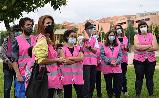 Almudena Parres, concejala de Participación Social y Voluntariado participó en el desarrollo de la actividad. 
