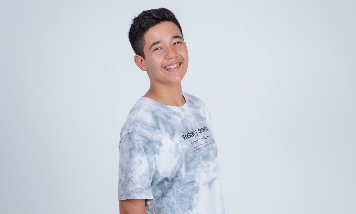 El representante español en Eurovisión Junior, Levi Díaz.