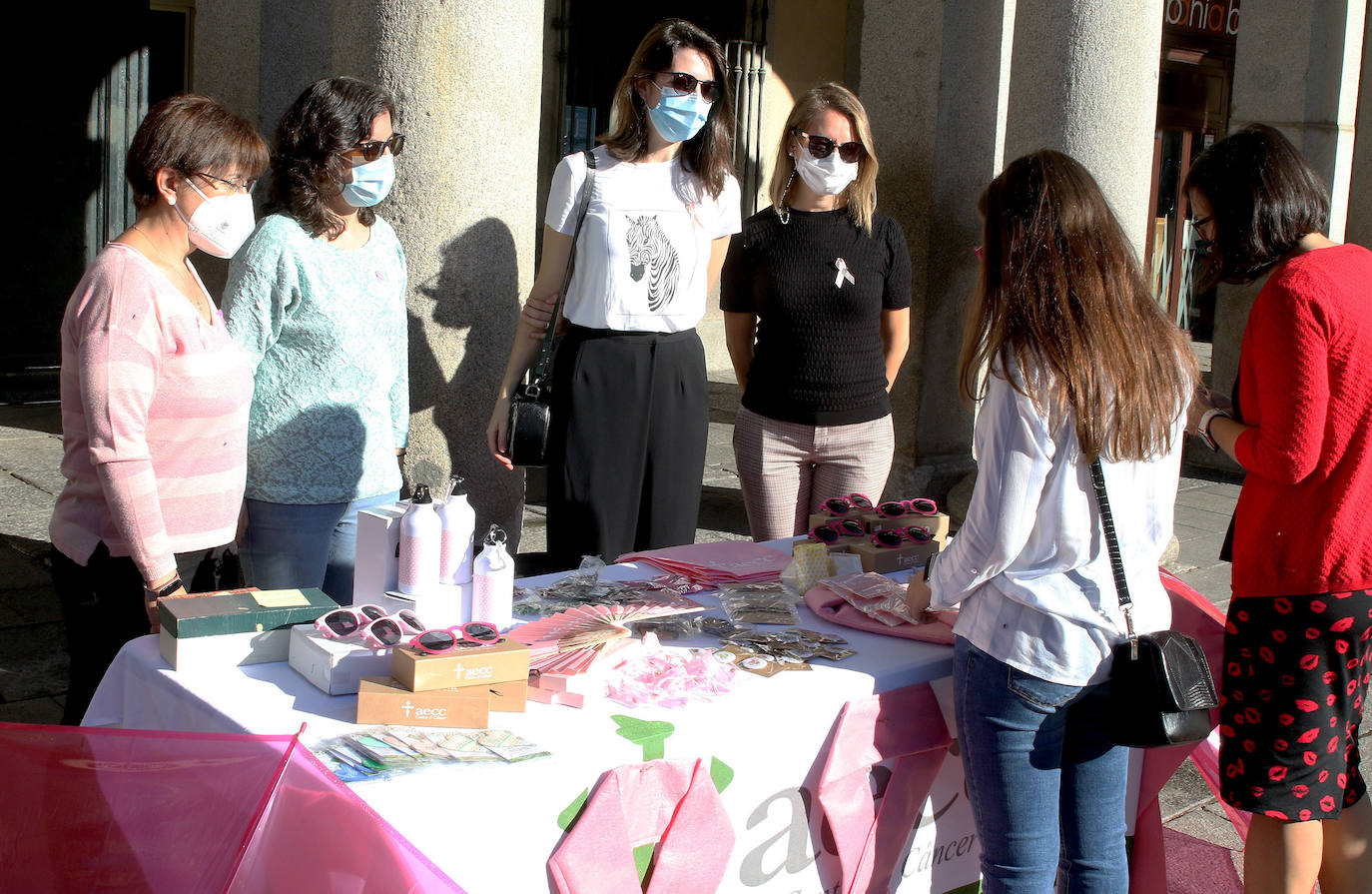 Día del cáncer de mama en Segovia 