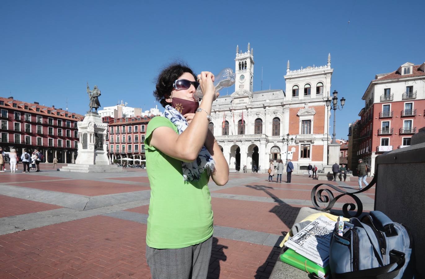 Fotos: Continúan las altas temperaturas en Valladolid