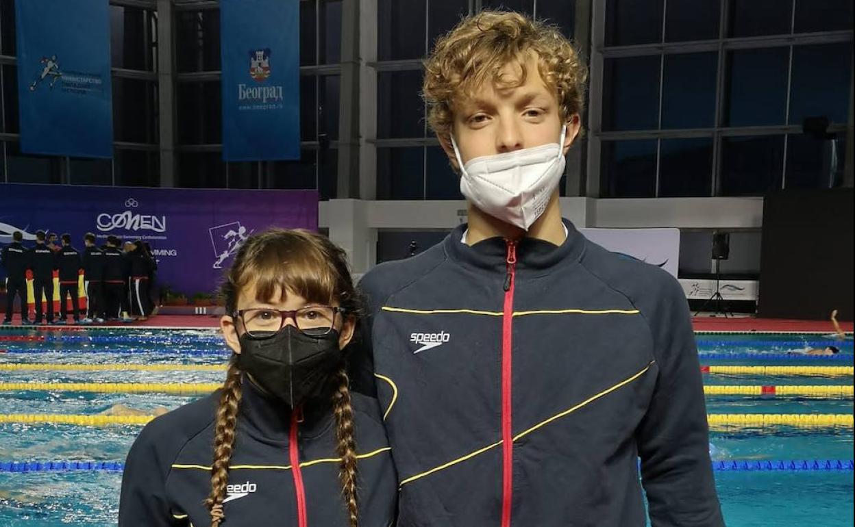 Nayara Pineda y Mario Arias. 