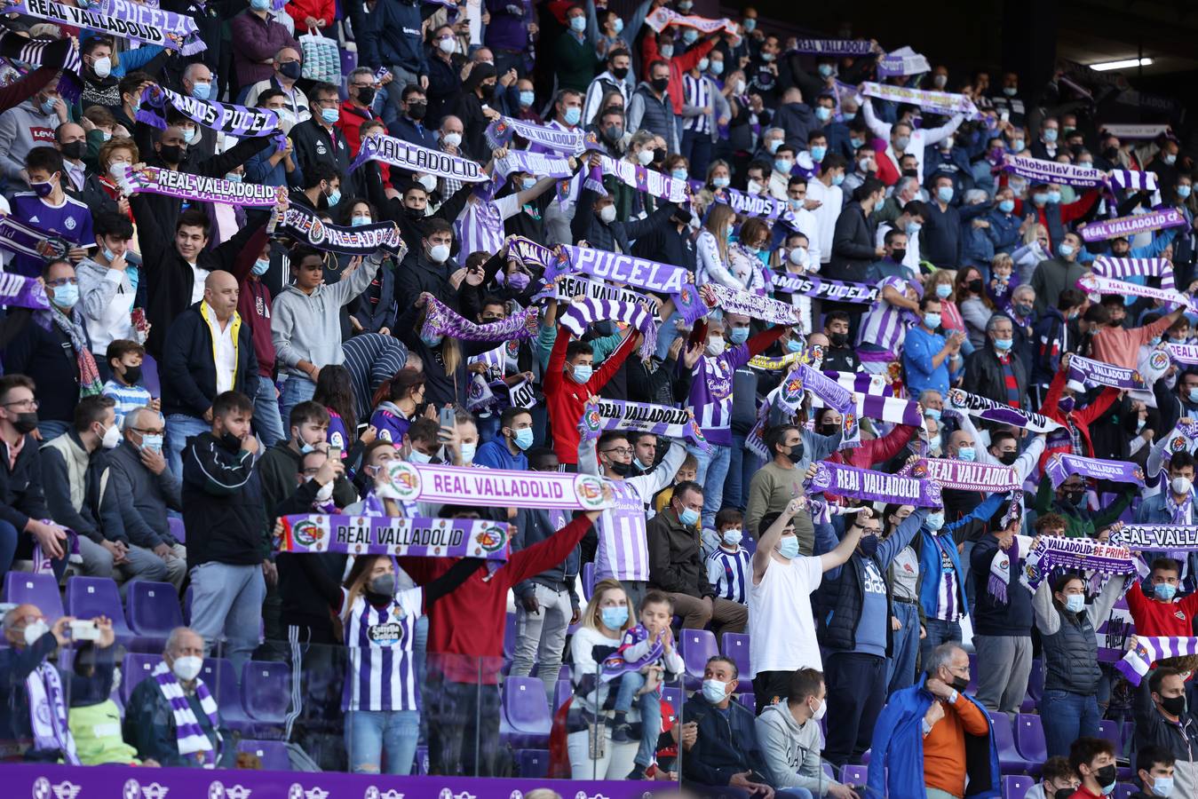 Fotos: El Real Valladolid empata ante el Ibiza (1-1)