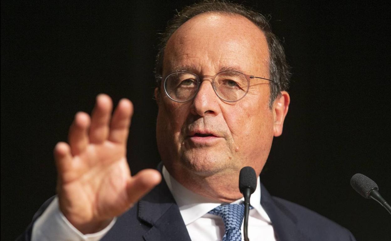 El expresidente de Francia, François Hollande.