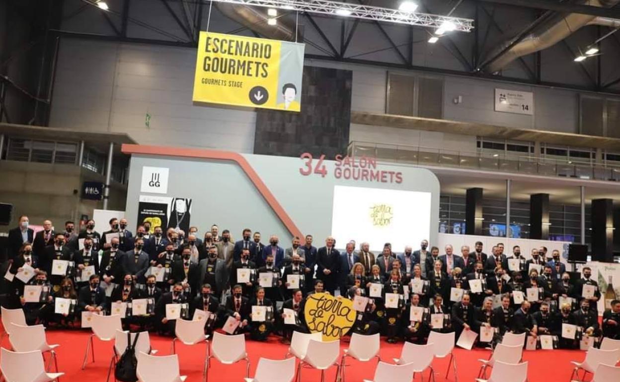 Este año ha habido récord de participación en el Campeonato Nacional de Sumilleres. 