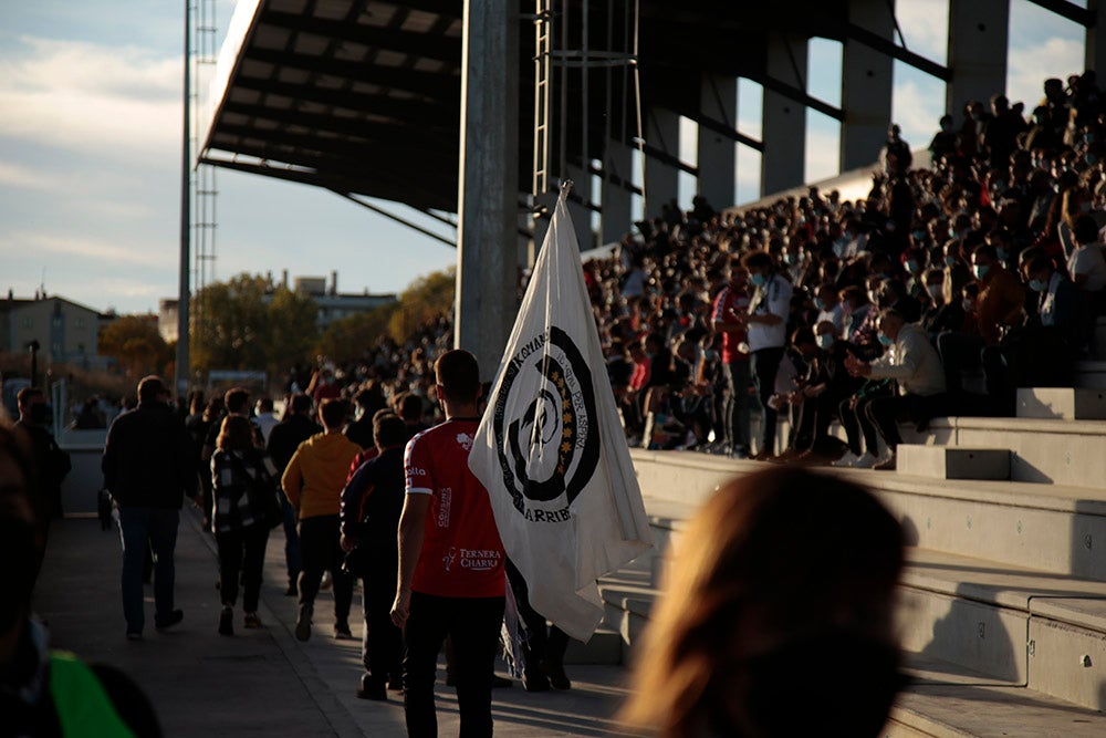 Histórica "Fiesta del Fútbol Popular" entre Unionistas y SD Logroñés en un Reina Sofía de récord 