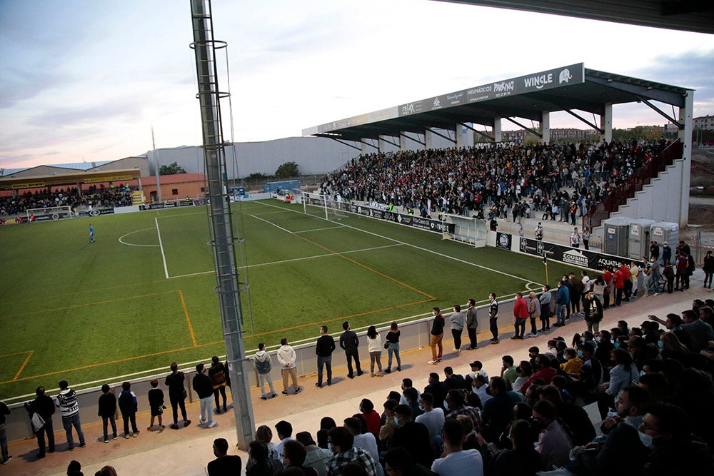 Histórica "Fiesta del Fútbol Popular" entre Unionistas y SD Logroñés en un Reina Sofía de récord 