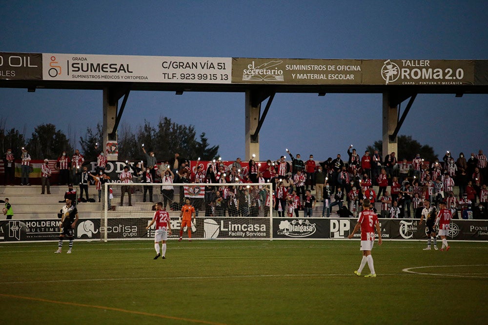 Histórica "Fiesta del Fútbol Popular" entre Unionistas y SD Logroñés en un Reina Sofía de récord 