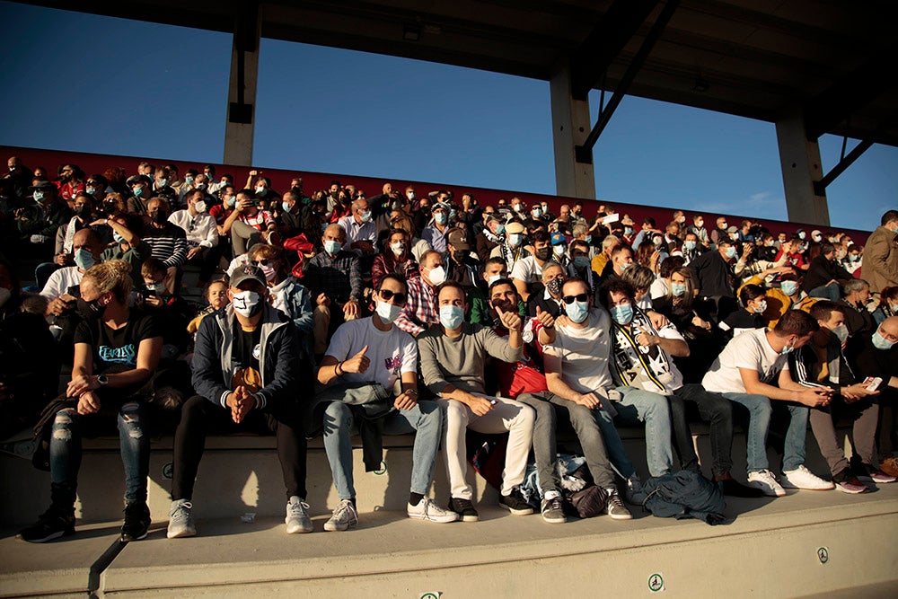 Histórica "Fiesta del Fútbol Popular" entre Unionistas y SD Logroñés en un Reina Sofía de récord 