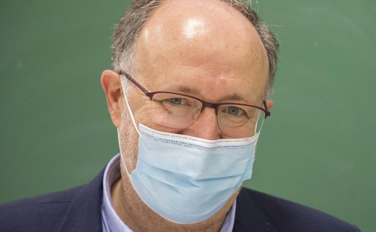 Mariano Esteban de Vega, candidato a rector de la Universidad de Salamanca. 