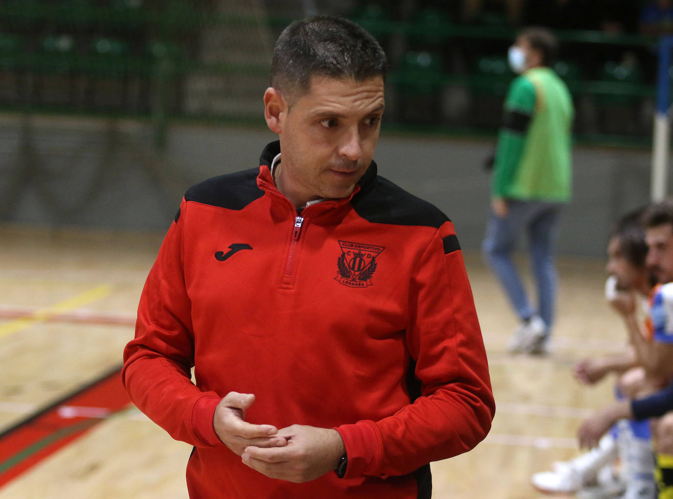 Encuentro de la Copa del Rey entre Segosala y Leganés 