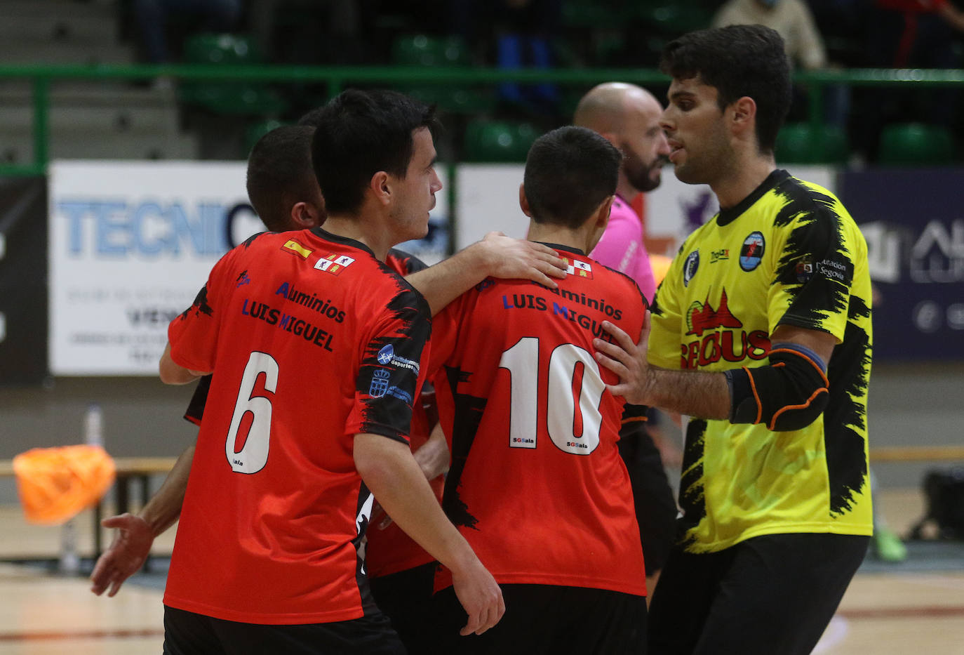Encuentro de la Copa del Rey entre Segosala y Leganés 
