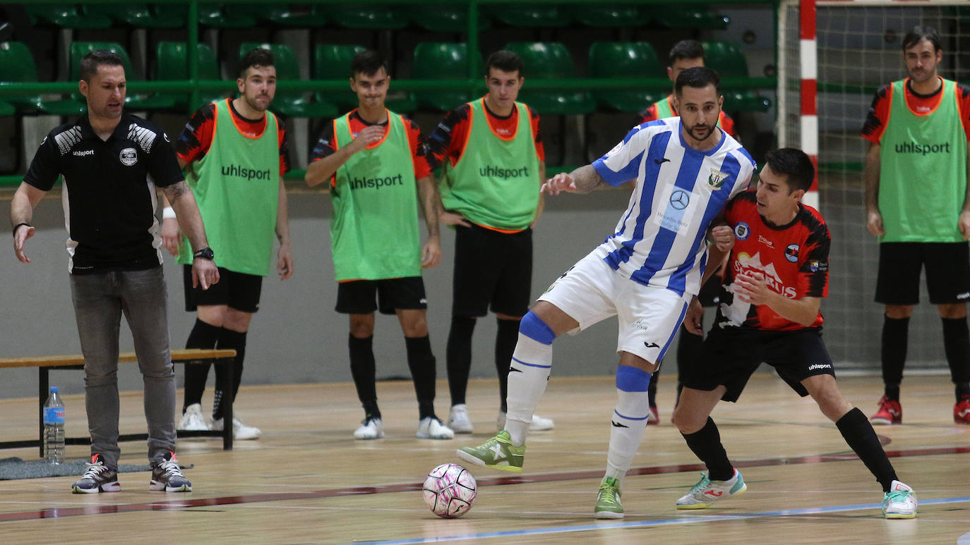 Encuentro de la Copa del Rey entre Segosala y Leganés 