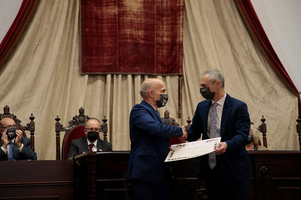 La Universidad de Salamanca entrega los Premios María de Maeztu a la excelencia científica de los años 2020 y 2021