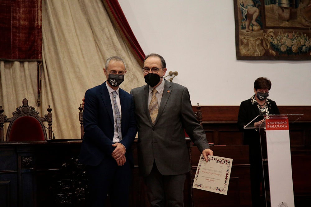 La Universidad de Salamanca entrega los Premios María de Maeztu a la excelencia científica de los años 2020 y 2021