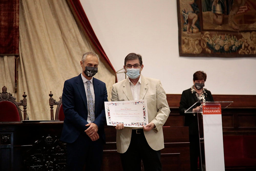 La Universidad de Salamanca entrega los Premios María de Maeztu a la excelencia científica de los años 2020 y 2021