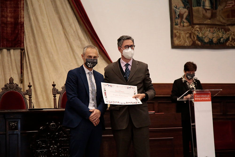 La Universidad de Salamanca entrega los Premios María de Maeztu a la excelencia científica de los años 2020 y 2021
