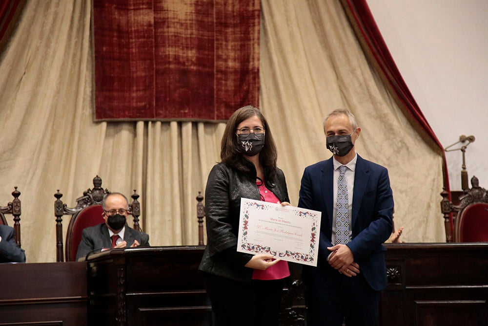 La Universidad de Salamanca entrega los Premios María de Maeztu a la excelencia científica de los años 2020 y 2021