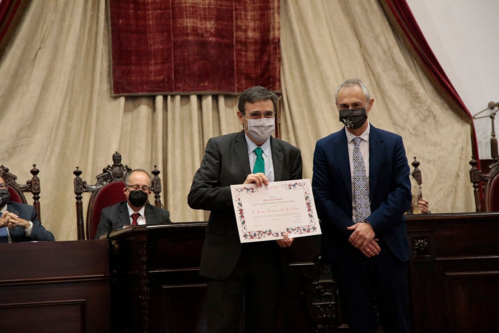 La Universidad de Salamanca entrega los Premios María de Maeztu a la excelencia científica de los años 2020 y 2021