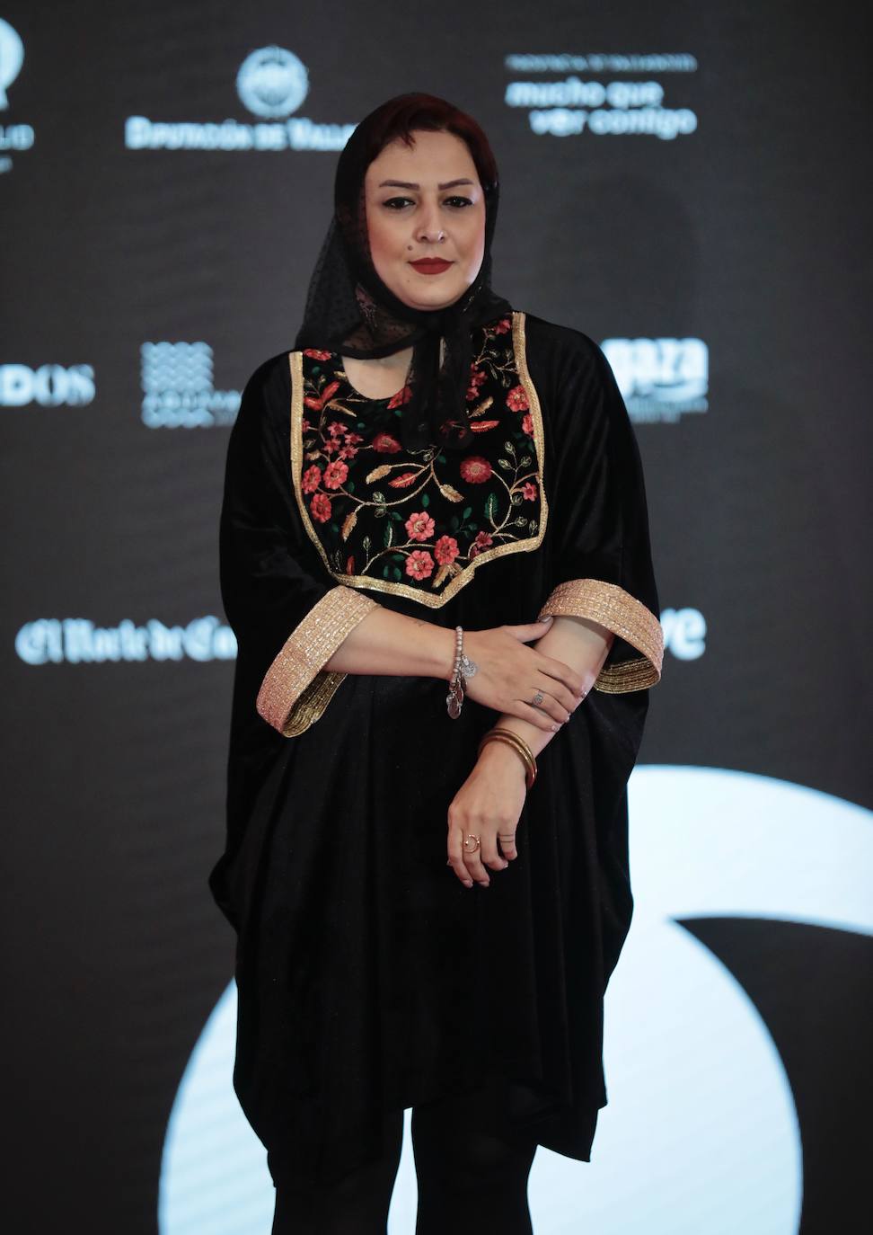 Última alfombra verde de la 66 edición de la Seminci.