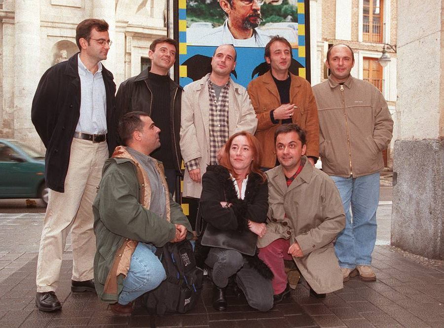 1999. Salvador García, Xavier Villaverde, Nacho Pérez de la Paz, Jesús Ruiz, Miguel Albadalejo, Benito Zambrano, Gracia Querejeta y José Antonio Quirós, nuevos directores del cine español en la Semana Internacional de Cine de Valladolid.
