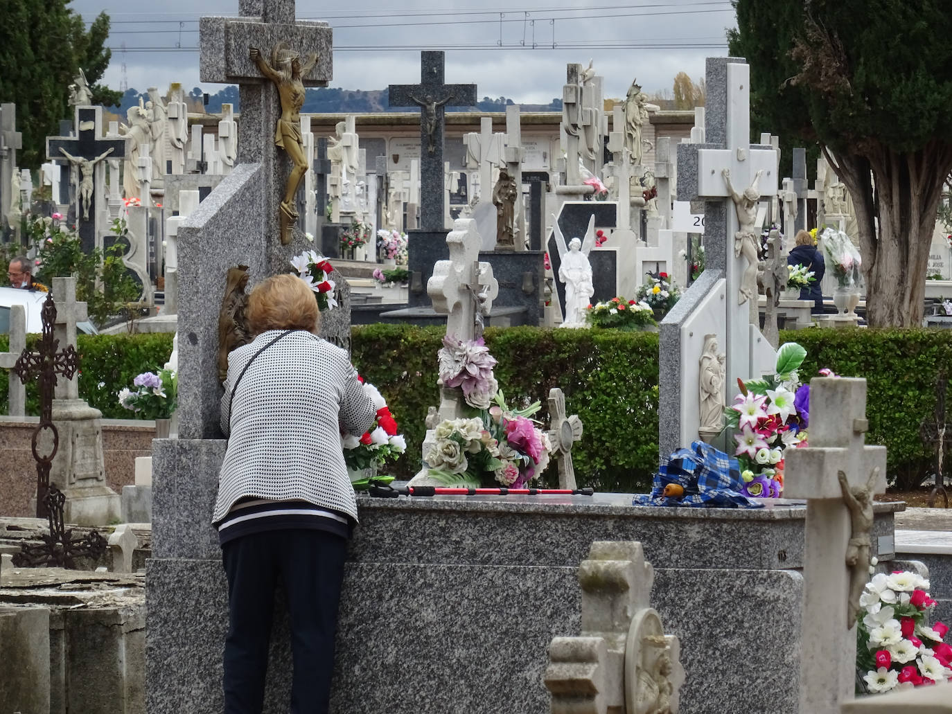 Fotos: Víspera del día de Todos los Santos en el cementerio de El Carmen de Valladolid