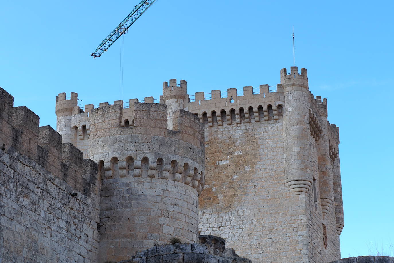 Detalles de la fortaleza que visitamos esta semana.