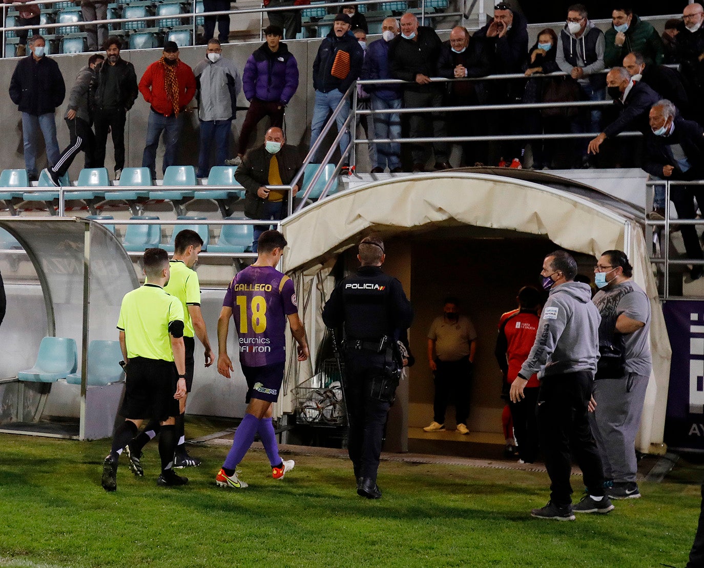 Palencia Cristo Atlético 1 - 1 Arosa SC