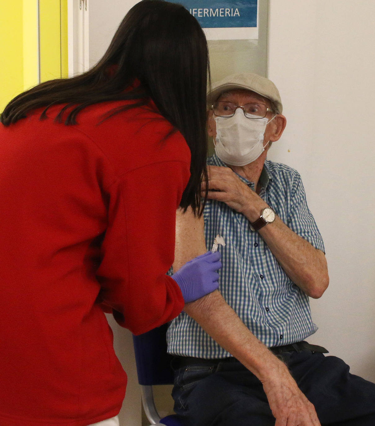 Terce dosis de la vacuna contra la Covid en Segovia 