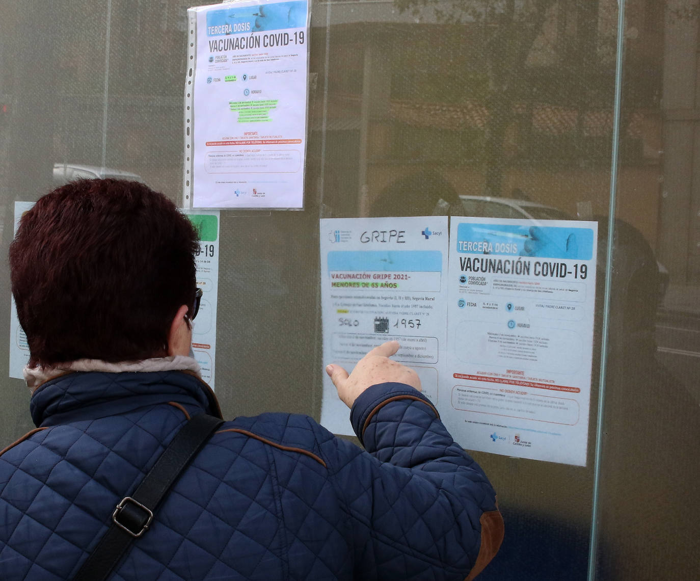 Terce dosis de la vacuna contra la Covid en Segovia 