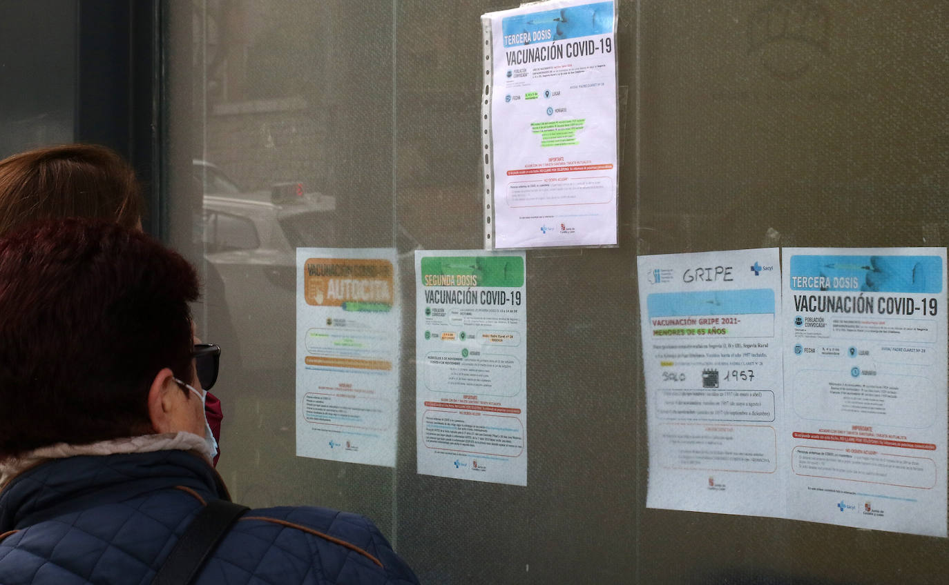 Terce dosis de la vacuna contra la Covid en Segovia 