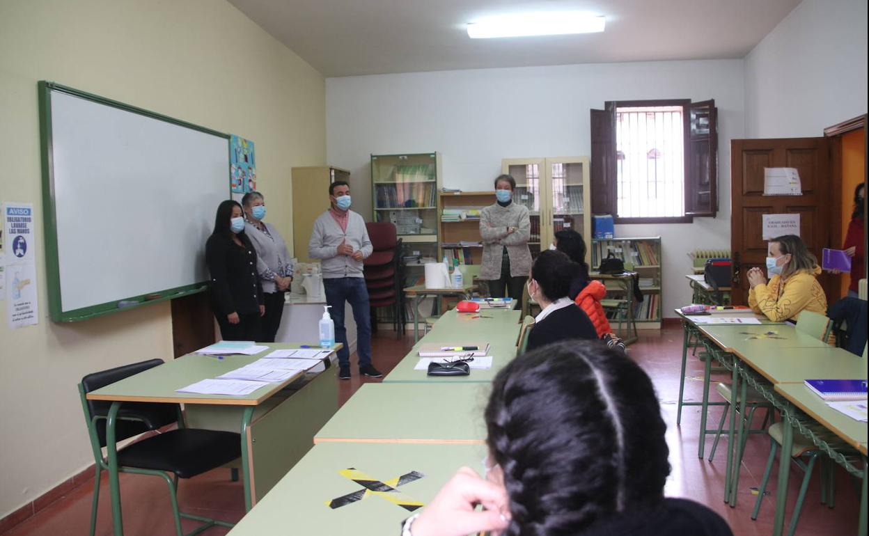 Un momento de la presentación del curso.