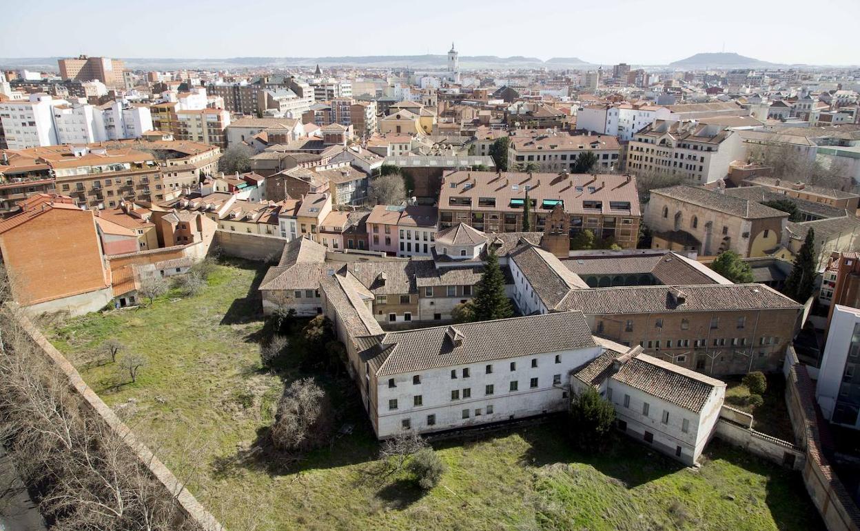 Convento y zona de huertos del monasterio de Santa Catalina de Siena.