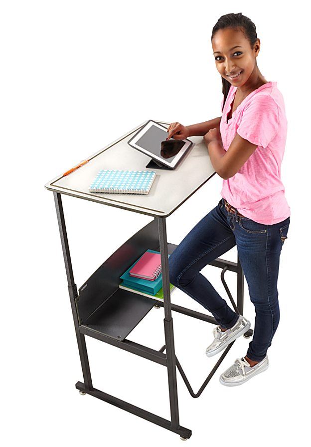 Modelo de pupitre elevado.. 