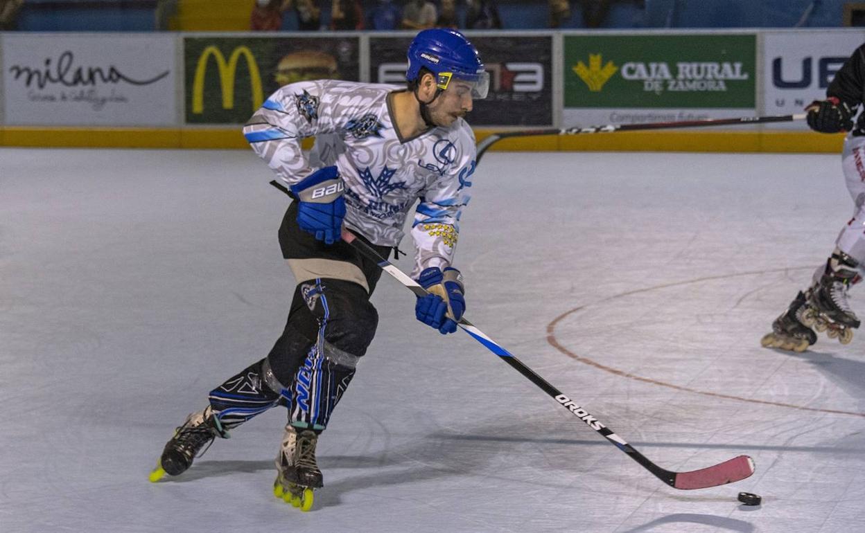 Mario Díez en acción