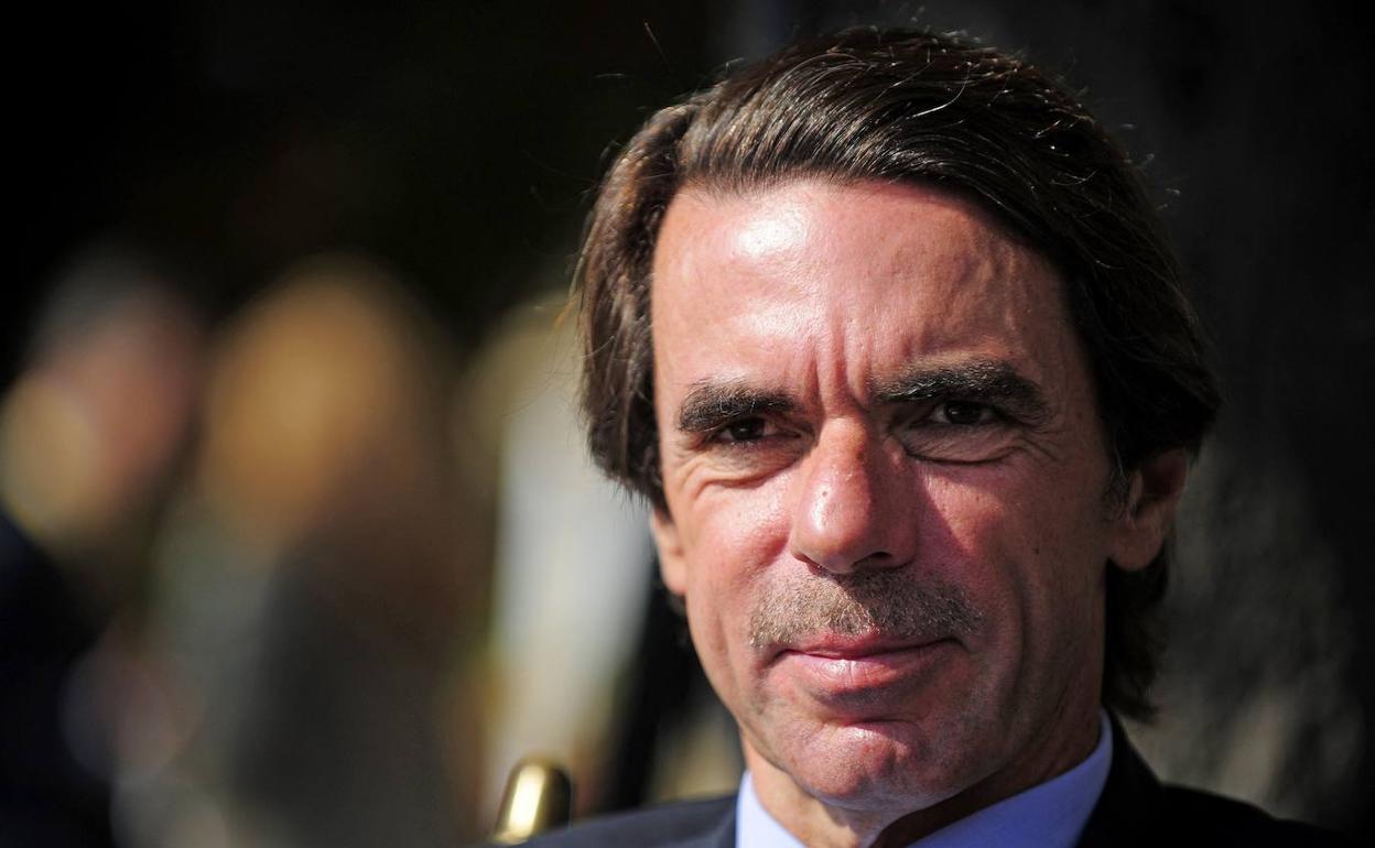 El expresidente del Gobierno José María Aznar.